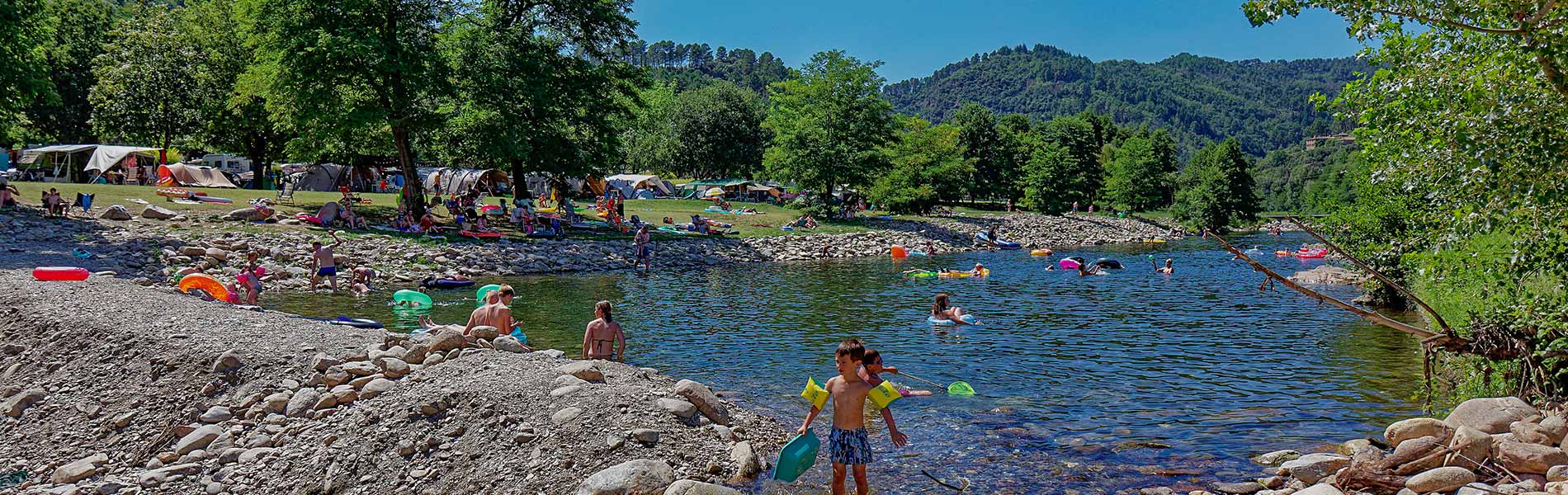 camping bord riviere cevennes